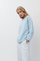 Пижама женская со штанами ARUELLE BONNIE | Светло-голубой