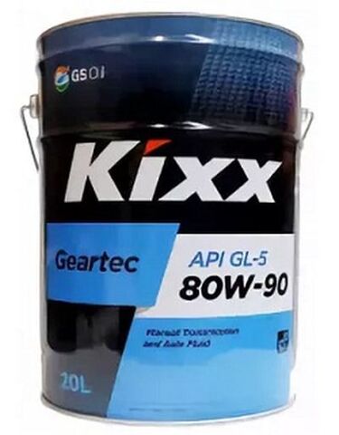 Масло трансмиссионное KIXX Geartec GL-5 80W-90 (E) 20L