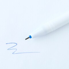 Ручка прикол «Всё дело в шляпе», шариковая, синяя паста, пластик, с резиновым доп.. элементом, 18+