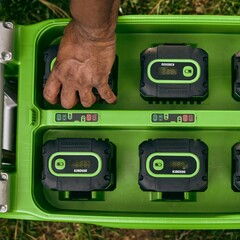 Зарядное устройство Greenworks 82V G82CT6 для 6-ти аккумуляторов