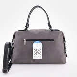 Сумка Саломея 110 мульти итальянский серо-черный