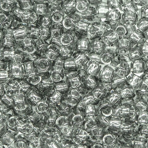 Японский бисер TOHO Round 8/0 (№9), прозрачный