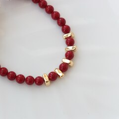 Бусина разделитель (спейсер) фриформ, 8*5 мм, позолота, 10 штук, Р080