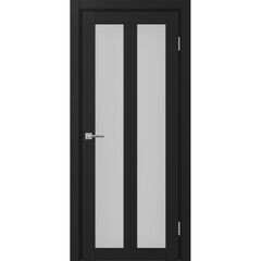 Купить Межкомнатная дверь экошпон Турин 521.22 антрацит остеклённая