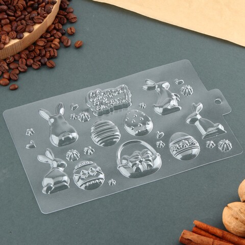 Форма для шоколада «Светлой пасхи», 21×14 см