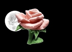 Силиконовый молд Роза большая - 2