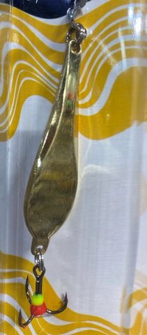 40 Блесна зимняя KDF Minkur 130-8029 5 гр 50 мм цв gold