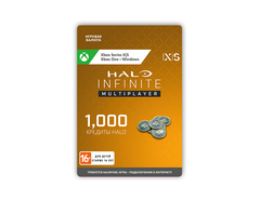 Игровая валюта Halo Infinite: 1000 Halo Credits (цифровая версия) (Xbox One + Xbox Series X|S + Windows) (RU) (для ПК, цифровой код доступа)