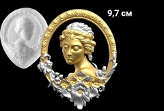 Силиконовый молд Портрет-L