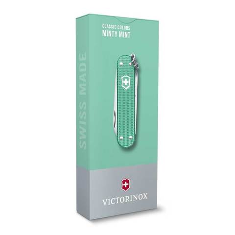 Нож-брелок Victorinox Classic Alox Colors, Minty Mint (0.6221.221G)