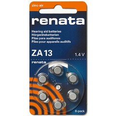 Элемент питания RENATA ZA 13 BL6