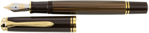 Ручка перьевая Pelikan Souverän® M800 SE 2019, Brown-Black  (813969)