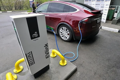 Монтаж зарядной станции