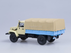 GAZ-33081 with awning 4x4 engine D-245.7 Diesel Turbo beige AutoHistory 1:43