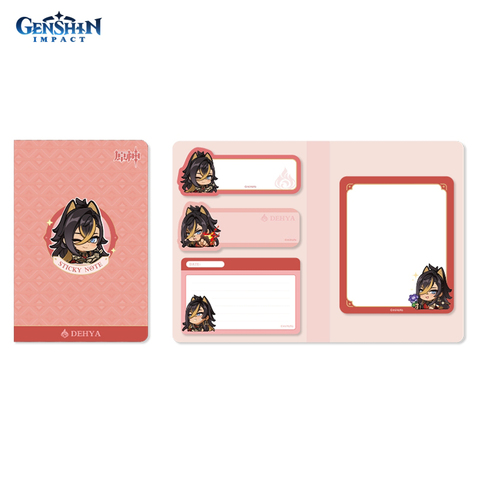 Стикеры для заметок Genshin Impact: Chibi Expression Dehya