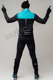 Элитный утеплённый лыжный костюм Nordski PRO Breeze-Black мужской