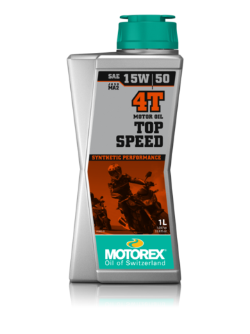 Моторное масло Motorex TOP Speed 4T 15W-50 - 1л.