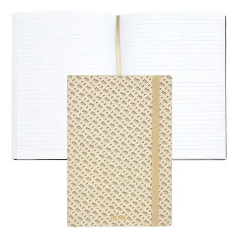 Блокнот A5 HB Monogram Cream Lined