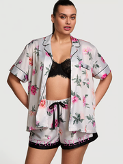 ПИЖАМА БОКСЕР САТИНОВАЯ VICTORIA'S SECRET