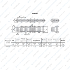ЦЕПЬ, ЗВЕНО СОЕДЕНИТЕЛЬНОЕ