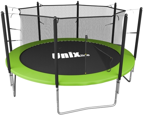 Батут UNIX Line Simple 12 ft Green (inside)