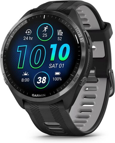 Умные часы Garmin Forerunner 965, Черный | Black (010-02809-10 | 010-02809-80)