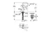 GROHE Essence 24182001 Смеситель для раковины с донным клапаном, L-Size, хром