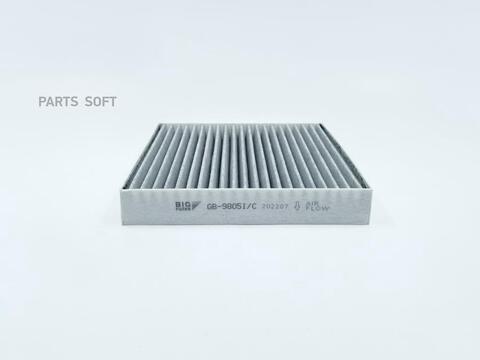 Фильтр салонный угольный BIG  GB-98051/C