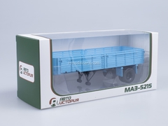 Semitrailer MAZ-5215 blue AutoHistory 1:43