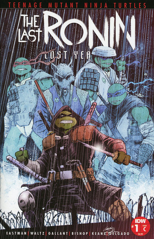 Teenage Mutant Ninja Turtles The Last Ronin The Lost Years #1 (Cover C) (с автографом Gavin Smith)
