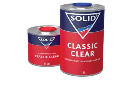 Solid Лак Classic Clear в компл. с отверд.1л+0,5л 325.1500