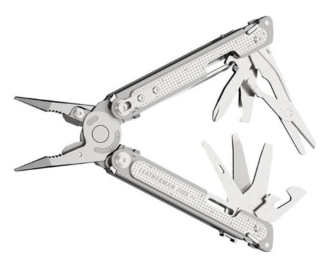Мультитул Leatherman Free P4 100 mm, 21 функций, серебристый (832642)