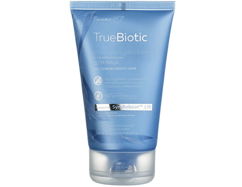 TrueBiotic Крем для лица с пробиотиком Очищающий 125 г. Белита-М