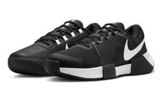Женские теннисные кроссовки Nike Zoom GP Challenge 1 - black/white/black