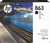 HP 863 500ml Black PageWide XL Ink Crtg