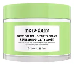 Maruderm, Глиняная маска Coffee Extract + Green Tea Extract Refreshing Clay Mask, 100 мл