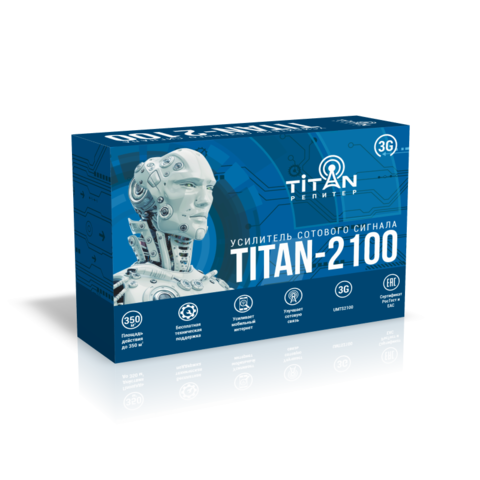 Усилитель сигнала сотовой связи (репитер) Titan-2100