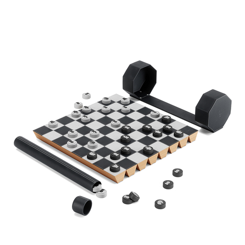 Шахматный набор переносной Rolz черный