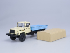 GAZ-33081 with awning 4x4 engine D-245.7 Diesel Turbo beige AutoHistory 1:43