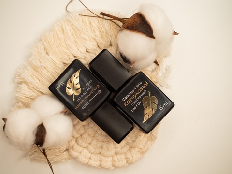 Прозрачный финиш-гель без липкого слоя, с кисточкой (15мл)