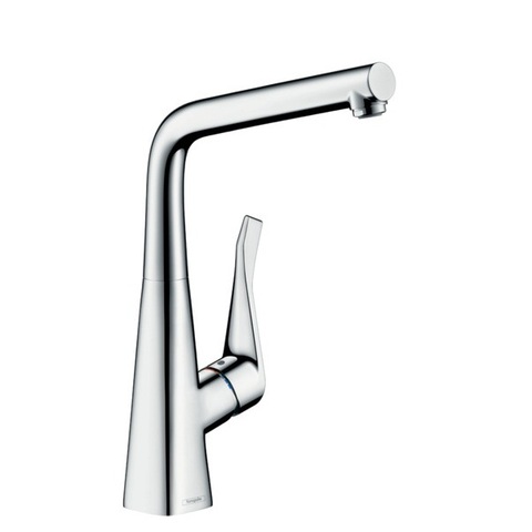 Смеситель для кухни с Г-образным изливом Hansgrohe Metris 14823000