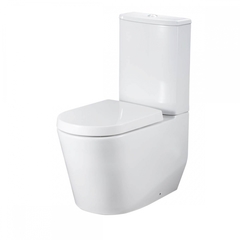 RE1002R УНИТАЗ-КОМПАКТ HDC527P Creo Ceramique Rennes безободковый нано белый с сиденьем