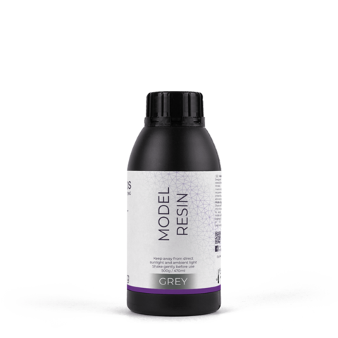 Фотополимер HARZ Labs Model Resin Grey, серый (0,5 кг)