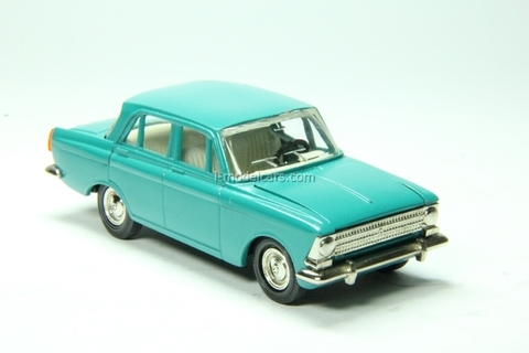 Moskvich-408 turquoise Agat Mossar Tantal 1:43