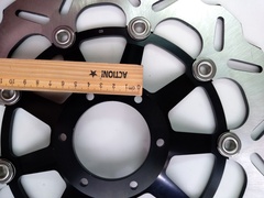 Передние тормозные диски ARASHI для Honda CBR900RR 98-99/Honda X4 \ черные