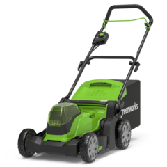 Газонокосилка аккумуляторная 2х24V Greenworks G24X2LM41 41см 50л без АКБ и ЗУ