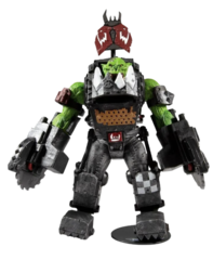 Фигурка Warhammer 40000 Ork Meganob with Buzzsaw and base MEGAFIG