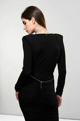 Серебристый ошейник с цепочками Desir Metallique Collar - 