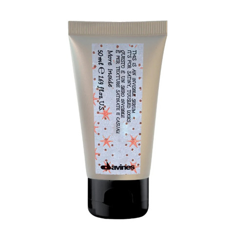 Davines MORE INSIDE: Сыворотка невидимая для небрежного стайлинга с сатиновым блеском (Invisible Serum)