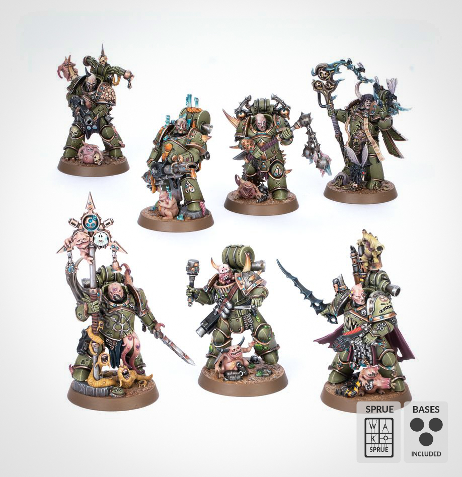 Plague Marine Kill Team: Shock Troops of the Plague God